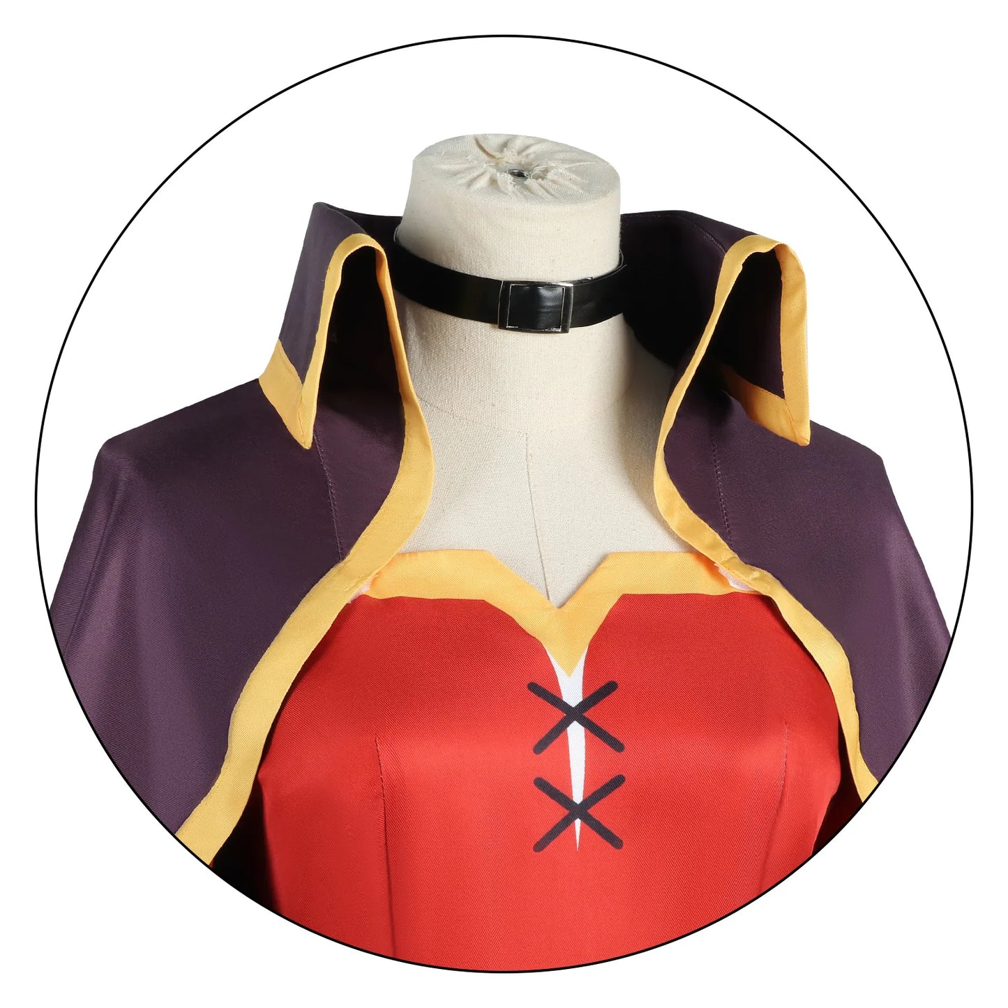 KonoSuba Megumin Cosplay Costume Full Set Polyester Asian Size