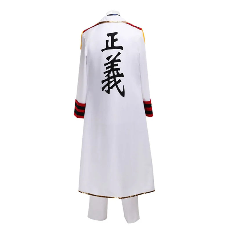 One Piece Monkey D Garp Cosplay Costume Polyester Asian Size