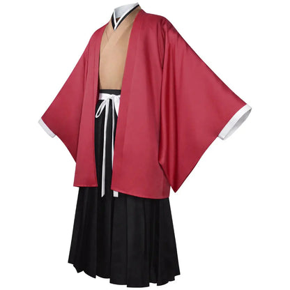 Demon Slayer Yoriichi Tsugikuni Cosplay Costume Set Polyester