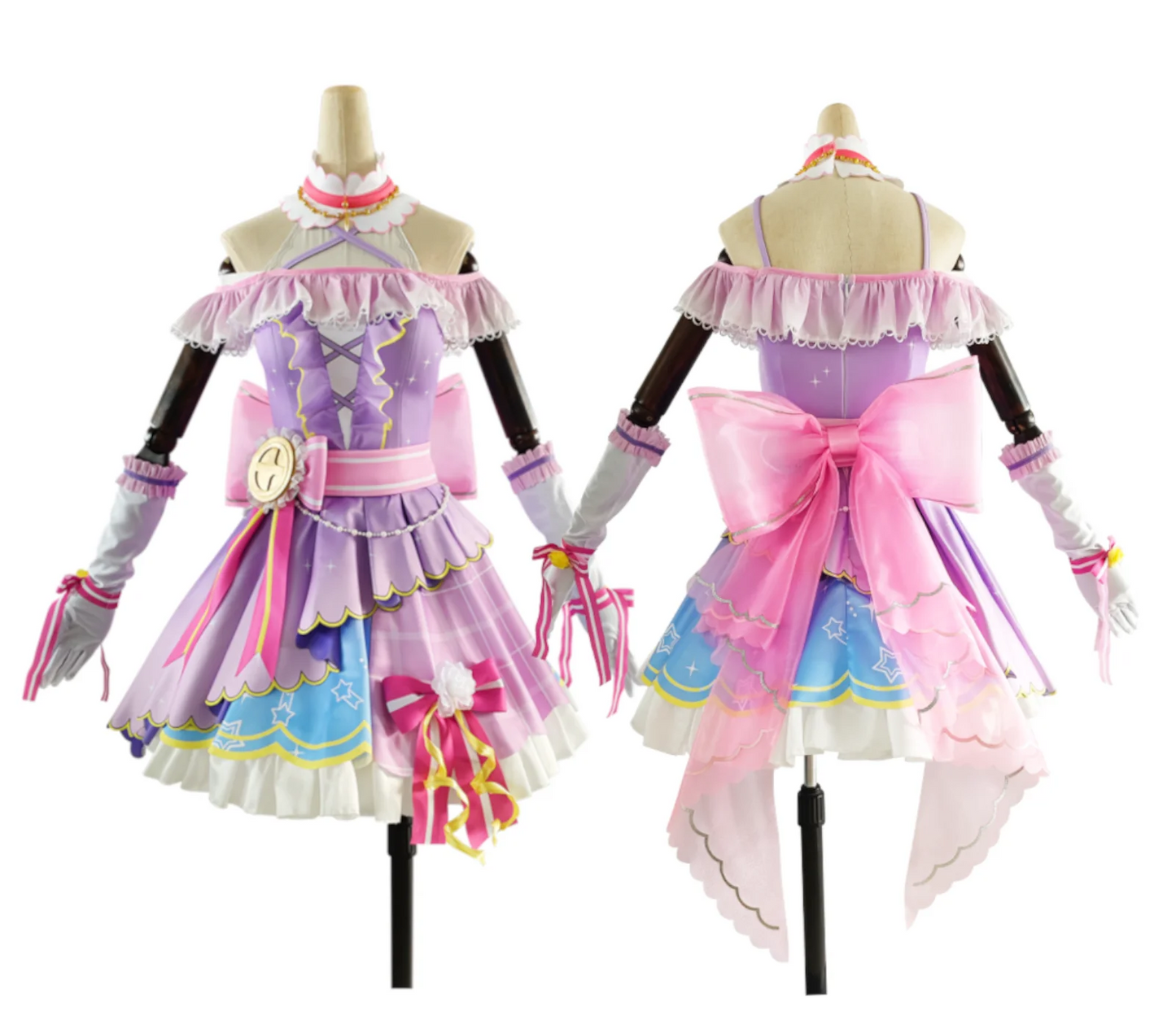 Love Live Countdown Cosplay Costume Women Polyester Set