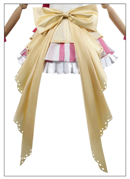 PriPara Laala Manaka Cosplay Costume Asian Size Polyester
