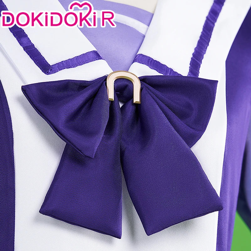 IN STOCK Mejiro McQueen Toukai Teiou Gold Ship Cosplay Costume Game【S-2XL】DokiDoki-R School Uniform Plus Size