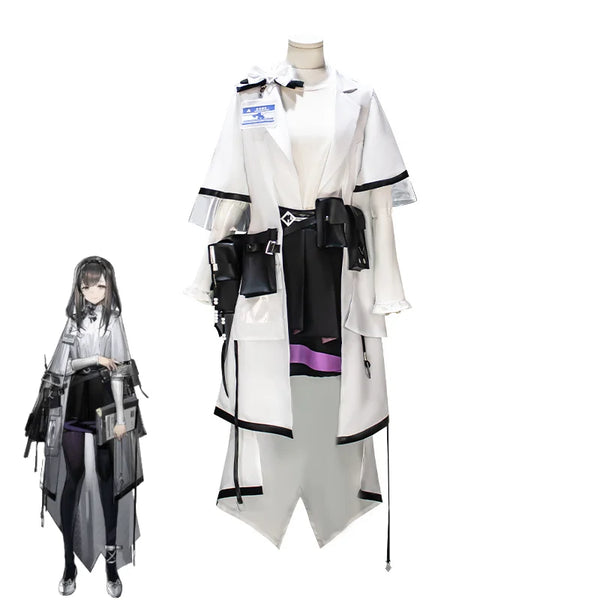Arknights Priestess Cosplay Costume Set Polyester Asian Size