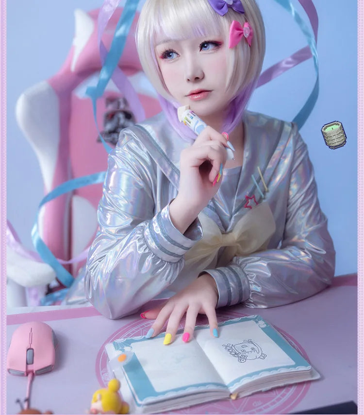 DokiDoki-R Game NEEDY GIRL OVERDOSE Cosplay KAngel / Ame-chan Cospaly Costume Game NEEDY GIRL OVERDOSE Uniform Cute