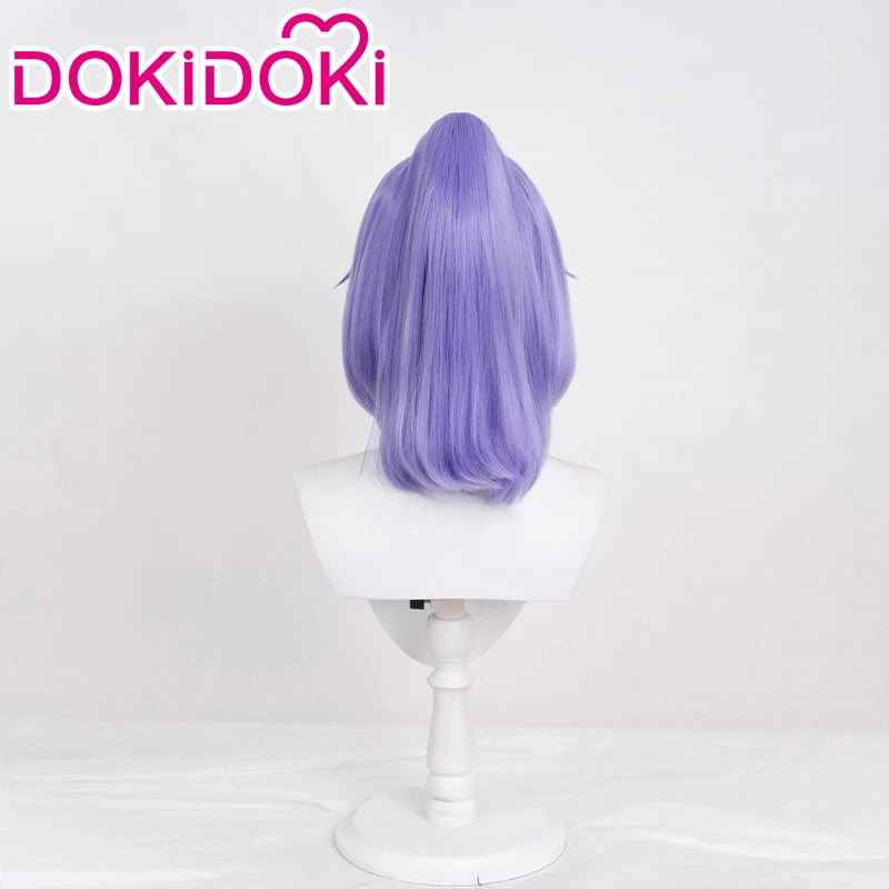 Cinnamon Wig Game NEKOPARA Cosplay DokiDoki Nekopara Cosplay Women Purple Hair Cinnamon High Heat Resistant Hair