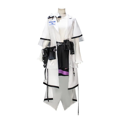 Arknights Priestess Cosplay Costume Set Polyester Asian Size