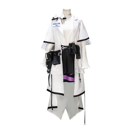 Arknights Priestess Cosplay Costume Set Polyester Asian Size