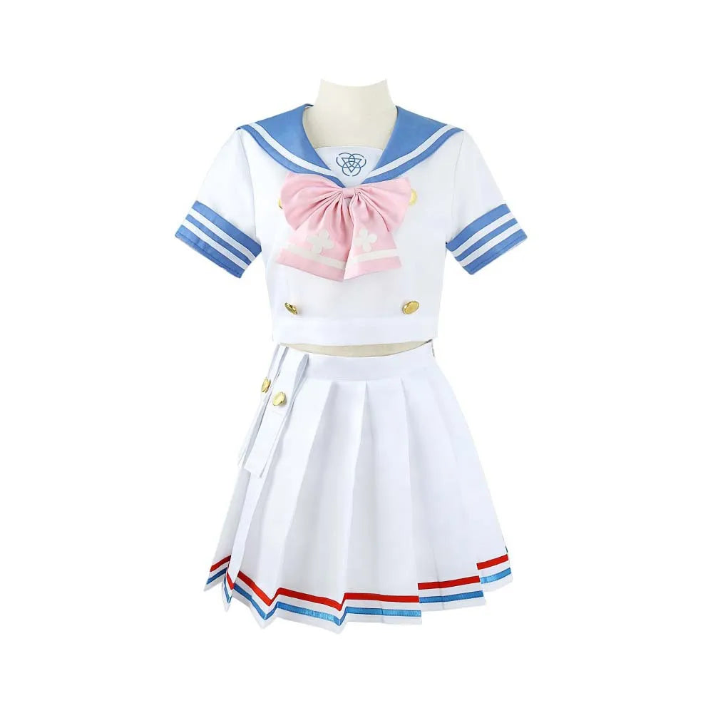 Blue Archive Urawa Hanako Cosplay Set Polyester Adult Size
