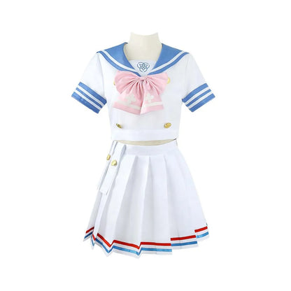 Blue Archive Urawa Hanako Cosplay Set Polyester Adult Size