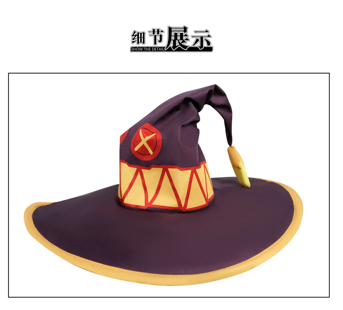KonoSuba Megumin Cosplay Costume Full Set Polyester Asian Size
