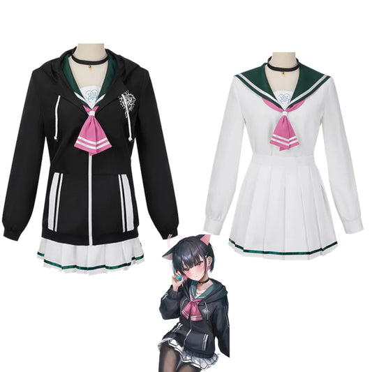 Blue Archive Kyouyama Kazusa Cosplay Costume Set Polyester