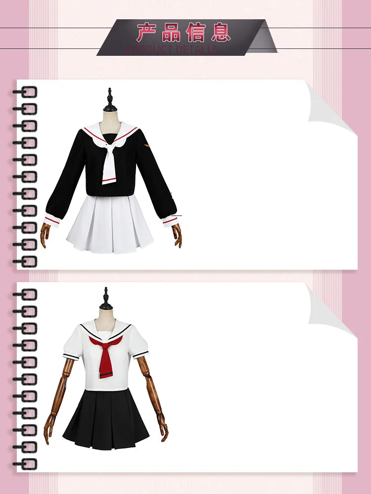 Cardcaptor Sakura Kinomoto Sakura Cosplay Set Polyester Asian Size