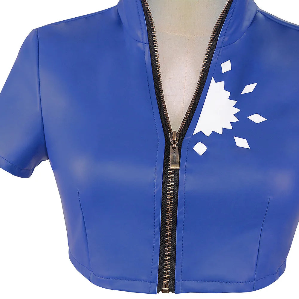 One Piece Nico Robin Dressrosa Arc Cosplay Costume Set Polyester