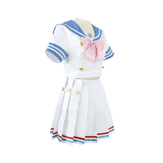 Blue Archive Urawa Hanako Cosplay Set Polyester Adult Size
