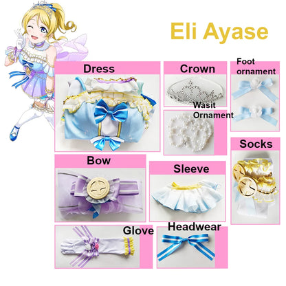 Love Live Countdown Cosplay Costume Women Polyester Set