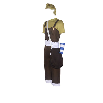 One Piece Usopp Cosplay Costume Full Set Polyester Asian Size