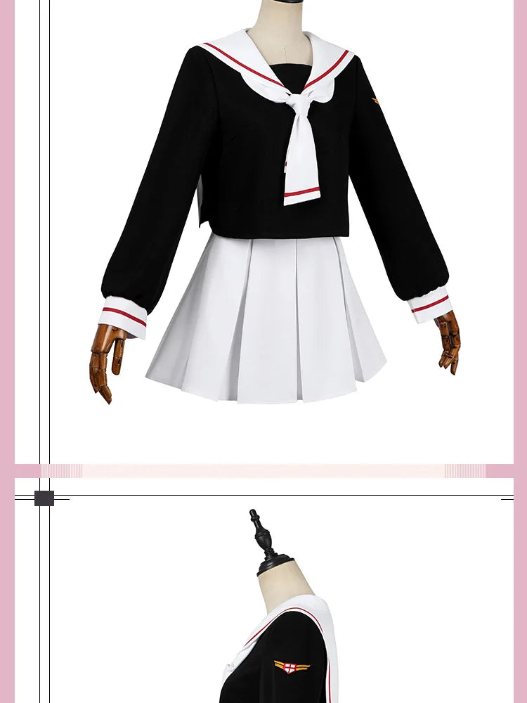Cardcaptor Sakura Kinomoto Sakura Cosplay Set Polyester Asian Size