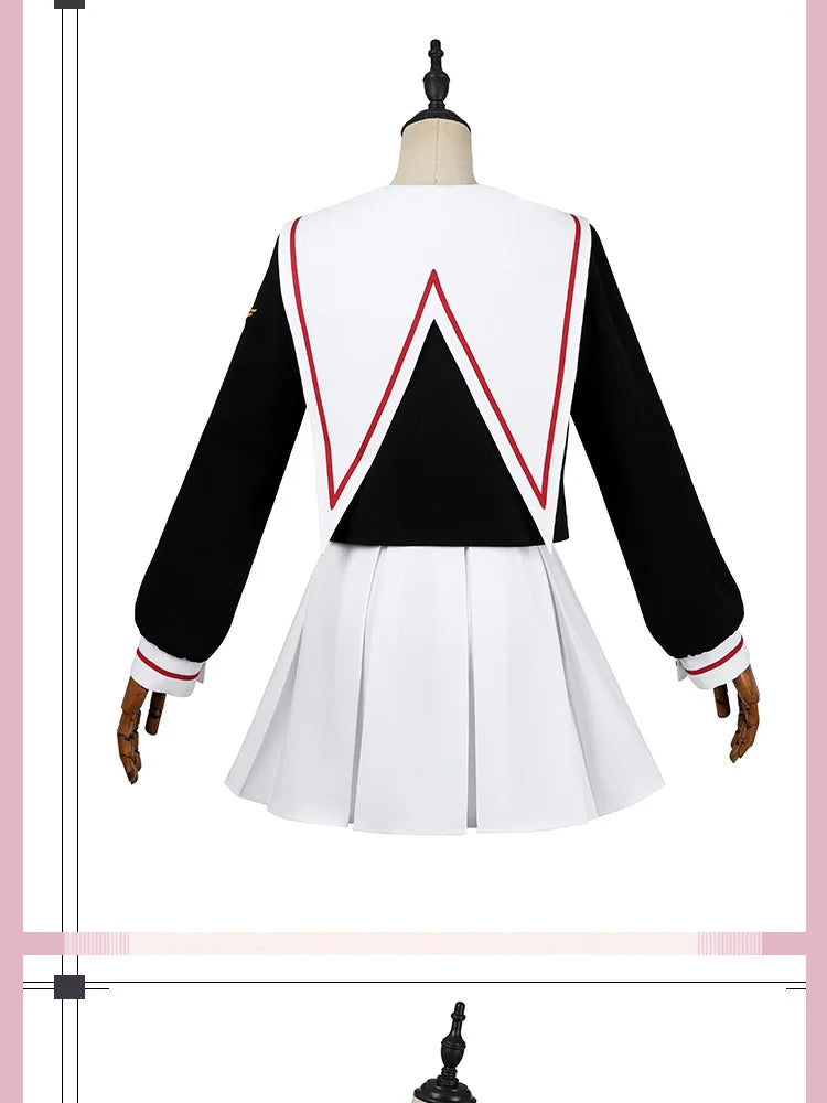 Cardcaptor Sakura Kinomoto Sakura Cosplay Set Polyester Asian Size