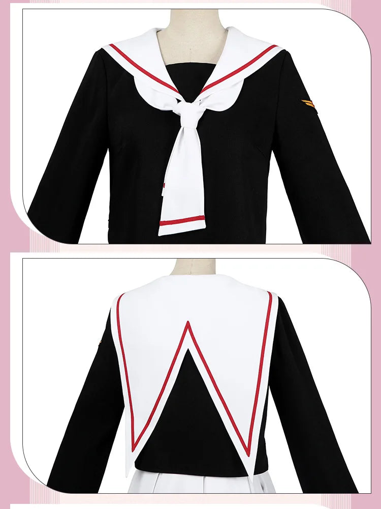 Cardcaptor Sakura Kinomoto Sakura Cosplay Set Polyester Asian Size