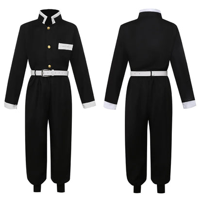 Kimetsu no Yaiba Kyojuro Rengoku Cosplay Set Polyester