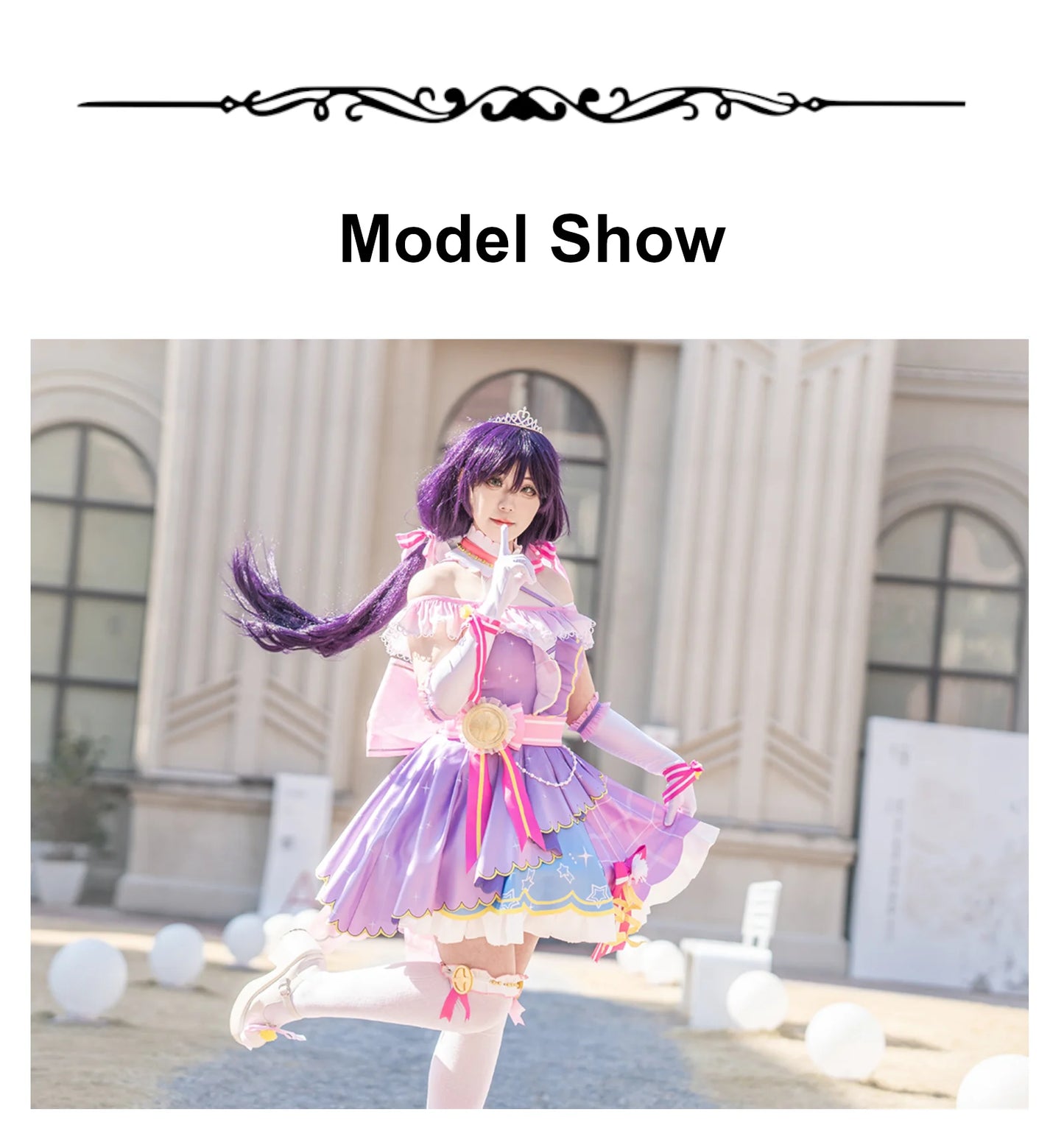 Love Live Countdown Cosplay Costume Women Polyester Set