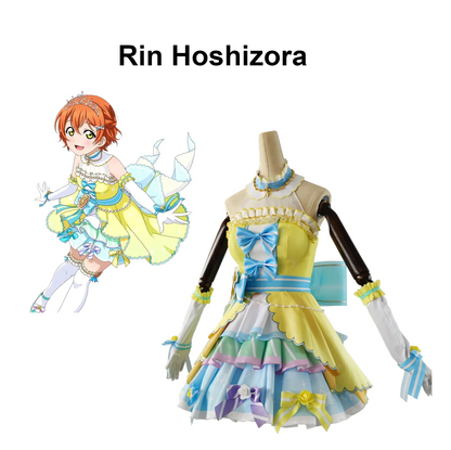 Love Live Countdown Cosplay Costume Women Polyester Set
