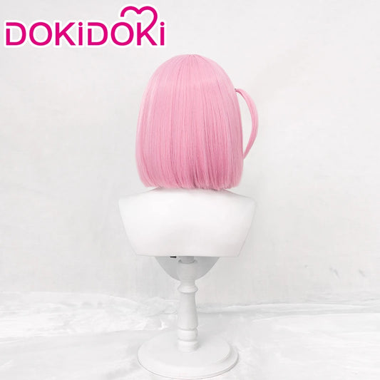 IN STOCK Gotou Hitori Wig Anime Bocchi the Rock! DokiDoki Cute Pink Short Hair Gotou Hitori Childhood Women Cosplay Wig