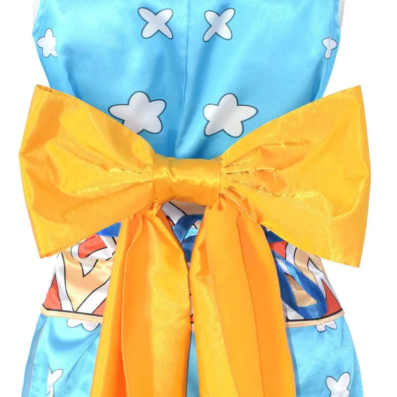One Piece Nami Wano Outfit Cosplay Costume Polyester Set