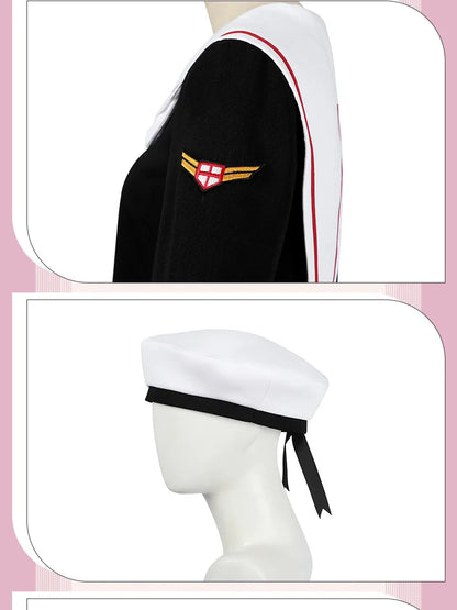 Cardcaptor Sakura Kinomoto Sakura Cosplay Set Polyester Asian Size