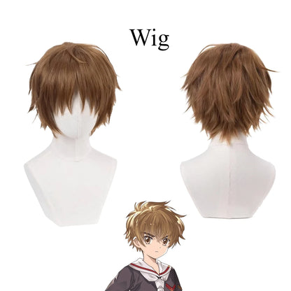 Cardcaptor Sakura Li Syaoran Cosplay Costume Set Polyester Asian Size
