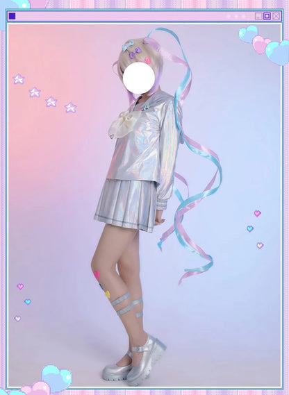 DokiDoki-R Game NEEDY GIRL OVERDOSE Cosplay KAngel / Ame-chan Cospaly Costume Game NEEDY GIRL OVERDOSE Uniform Cute