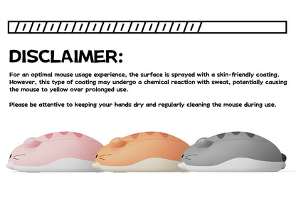 Akko Cat Theme Mouse 2.4GHz Bluetooth 3.0 / 5.0 Wireless Tri-mode Mouse for PC Laptop Computer Plug and Play