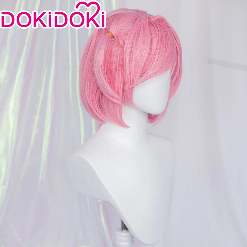 IN STOCK Natsuki Wig GAME Doki Doki Literature Club Cosplay Wig DokiDoki  Literature Club Cosplay Natsuki Wig Headdress