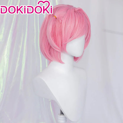 IN STOCK Natsuki Wig GAME Doki Doki Literature Club Cosplay Wig DokiDoki  Literature Club Cosplay Natsuki Wig Headdress
