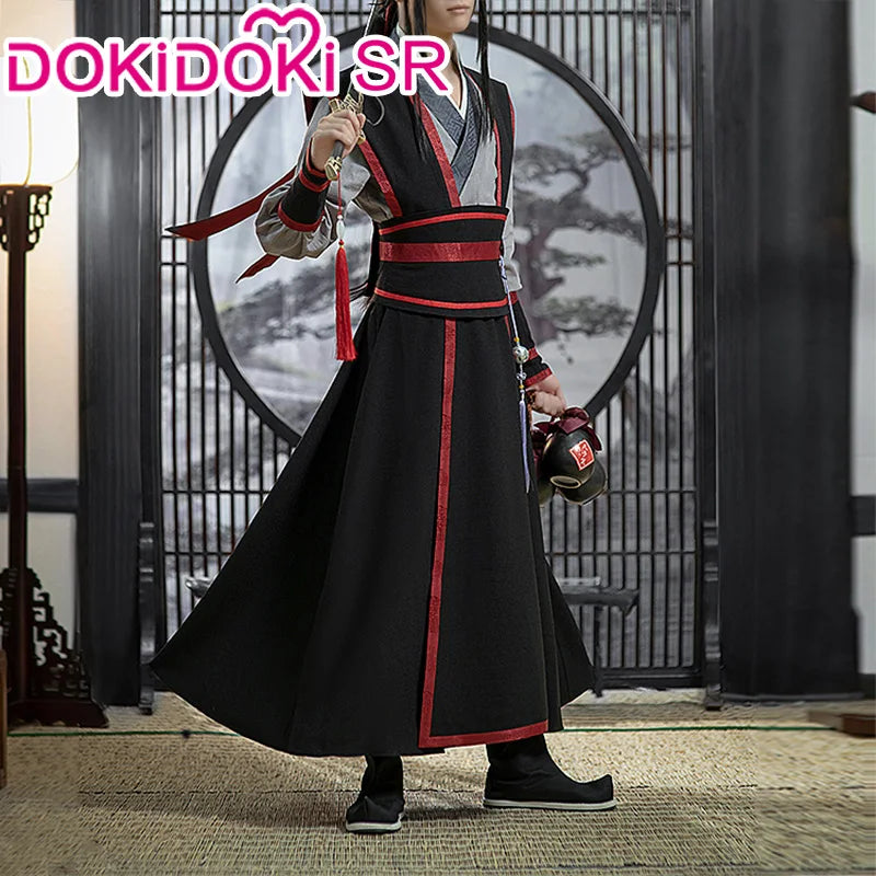 【Official】IN STOCK Wei Wu Xian Cosplay Costume Mo Dao Zu Shi Cosplay DokiDoki-SR Men Wei Wuxian Teenager Cosplay