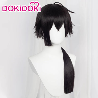 IN STOCK Vanitas Noe Archiviste Wig Anime The Case Study of Vanitas Cosplay Wig DokiDoki Vanitas no Karte Black Hair Earrings