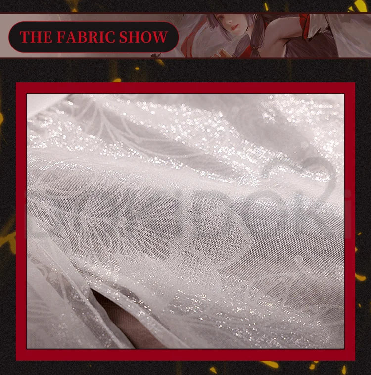 Tsuchimikado Kurumi Game Naraka: Bladepoint Cosplay DokiDoki-SR Naraka: Bladepoint Cosplay Tsuchimikado Kurumi New Skin Costume