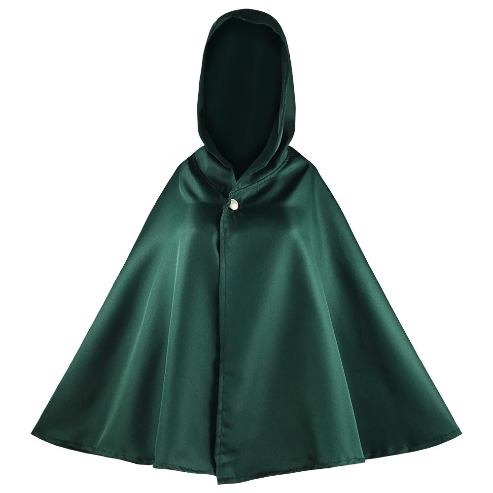 Attack On Titan Levi Ackerman Cosplay Set Adult Cotton Polyester
