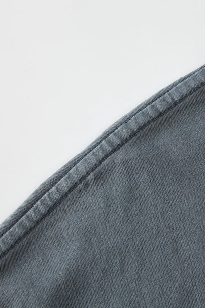 ZODF 2024 Summer Men 200gsm Washed Cotton Solid T Shirts Loose Unisex Male Casual Basic Comfortable T-Shirt Brand Tees HY0254