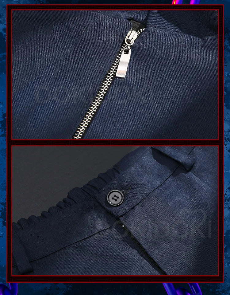 IN STOCK Gojo Satoruu/ Togee Inumaki Cosplay Costume Anime  DokiDoki-SR Dark Blue Uniform Costume Christmas