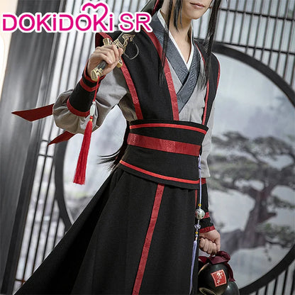 【Official】IN STOCK Wei Wu Xian Cosplay Costume Mo Dao Zu Shi Cosplay DokiDoki-SR Men Wei Wuxian Teenager Cosplay