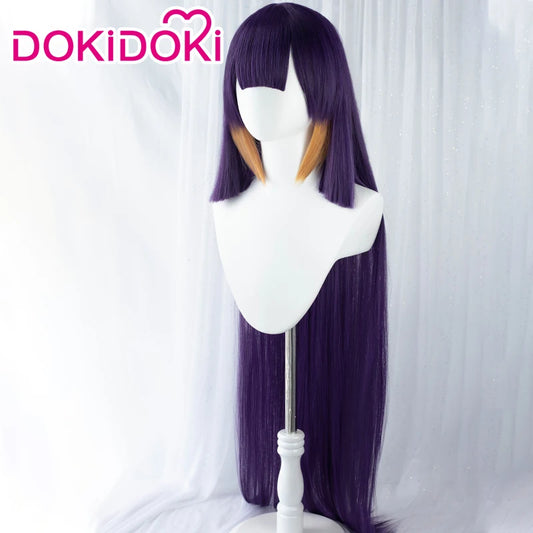 DokiDoki Hololive English Cosplay Ninomae Ina’nis Wig Cute Wig Hololive English Cosplay Hair Ninomae Ina’nis Wig