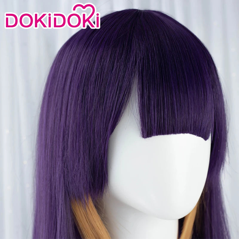 DokiDoki Hololive English Cosplay Ninomae Ina’nis Wig Cute Wig Hololive English Cosplay Hair Ninomae Ina’nis Wig
