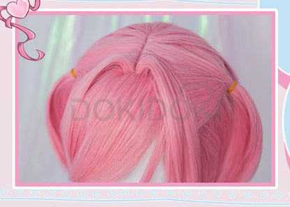 IN STOCK Natsuki Wig GAME Doki Doki Literature Club Cosplay Wig DokiDoki  Literature Club Cosplay Natsuki Wig Headdress