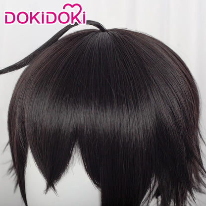 IN STOCK Vanitas Noe Archiviste Wig Anime The Case Study of Vanitas Cosplay Wig DokiDoki Vanitas no Karte Black Hair Earrings