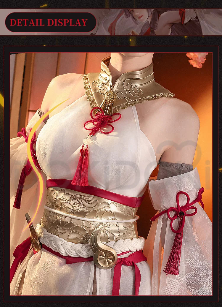 Tsuchimikado Kurumi Game Naraka: Bladepoint Cosplay DokiDoki-SR Naraka: Bladepoint Cosplay Tsuchimikado Kurumi New Skin Costume