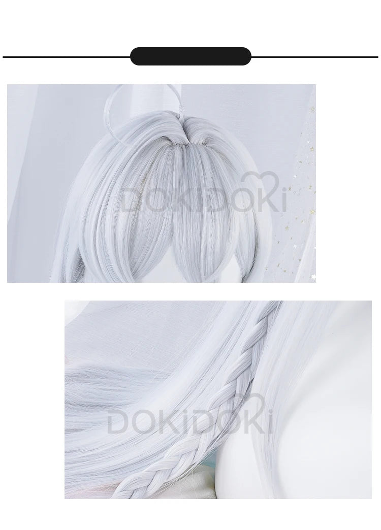 IN STOCK Elaina Wig / Backpack  DokiDoki Manga Wandering Witch: The Journey of Elaina CosplayWomen Costume Cosplay Backpack