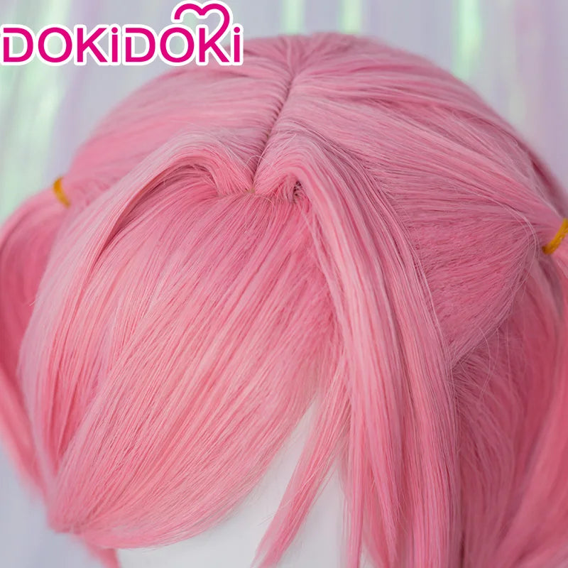IN STOCK Natsuki Wig GAME Doki Doki Literature Club Cosplay Wig DokiDoki  Literature Club Cosplay Natsuki Wig Headdress