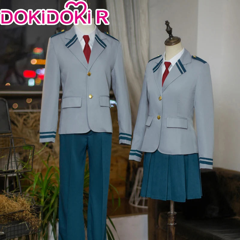 IN STOCK Bakugouu Dekuu Cosplay Costume Anime Cosplay  DokiDoki-R Women Men School Uniform Costume