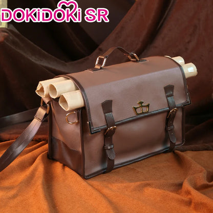 IN STOCK Elaina Wig / Backpack  DokiDoki Manga Wandering Witch: The Journey of Elaina CosplayWomen Costume Cosplay Backpack